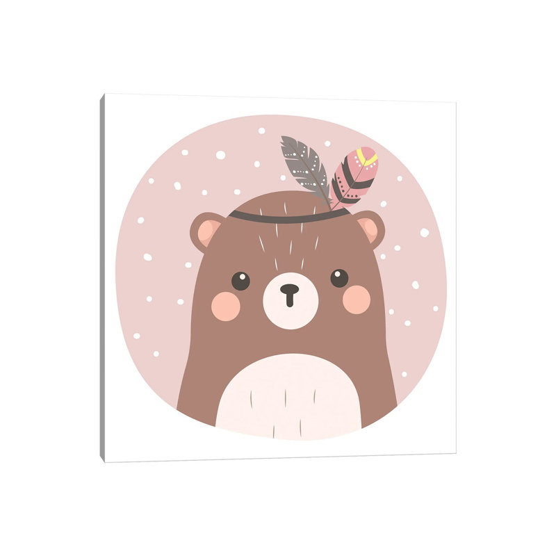Baby Bear by Art Mirano - Wrapped Canvas Print, 45.72cm H x 45.72cm W x 1.91cm D