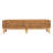 Arie Elegant Water Hyacinth and Rattan Bench, Natural