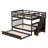 Kids Full Over Full Bunk Bed with Trundle-1050311937