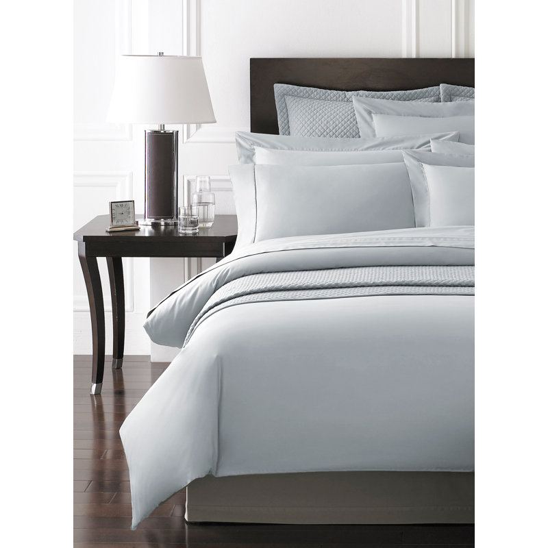 Rayon Cotton Blend Sham, King, Silver Sage