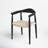 Arlo 17.32'' H Leather Upholstered Armchair-1079065282