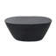 Table basse Florrie en aluminium noir