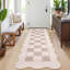 Tapis lavable, tapis à carreaux festonnés modernes, tapis imprimé, tapis de sol pliables pour salon-1014785408-1014785423