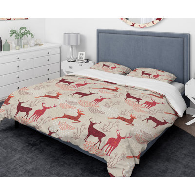 Rustic Polyester No Duvet Cover