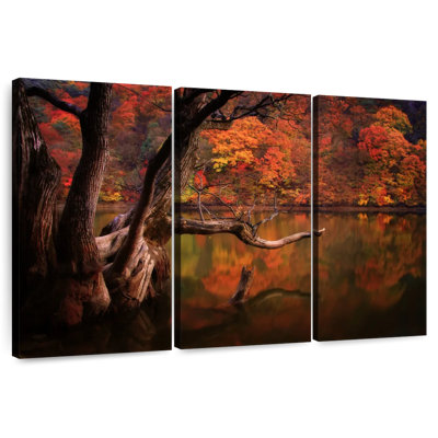 Alvord Orange Autumn Lake
