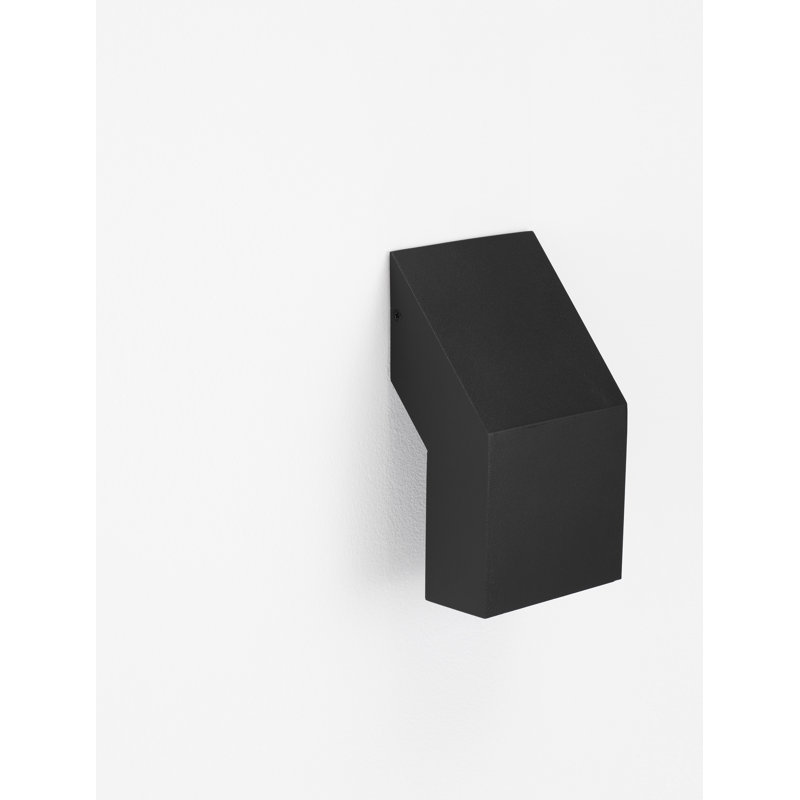 Black Integrated LED Outdoor Flush Mount
