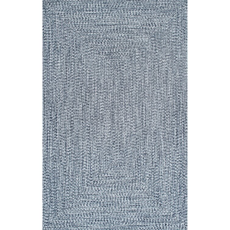 Bronte Hand Braided Blue Indoor / Outdoor Area  (3’ x 5’)