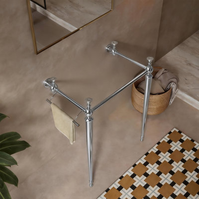 Lavabo de salle de bain intégré en céramique noire 28 pouces avec trois trous de robinet