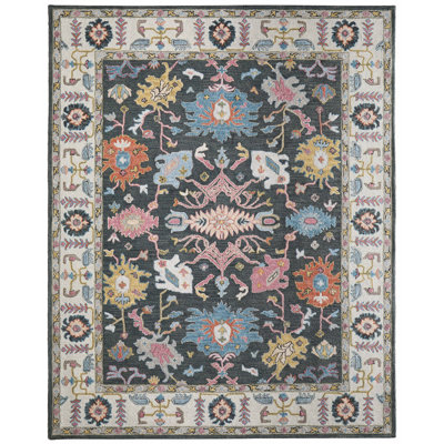 Tapis gris Farhiyo