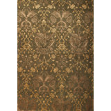 One-of-a-Kind 4'2" X 6' Hand Knotted Area Rug