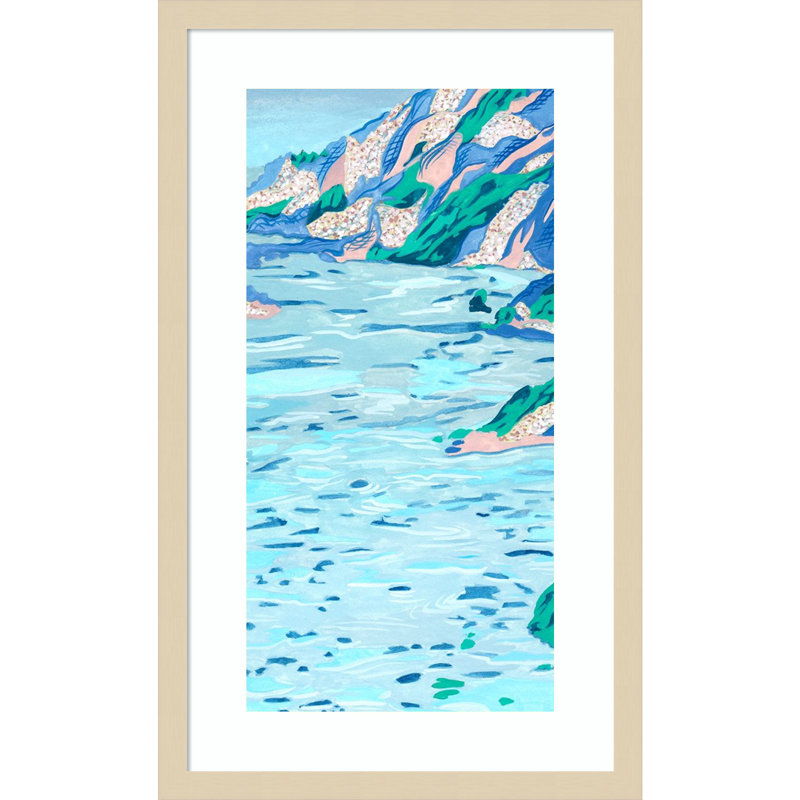 «Ideal Holiday I» par Melissa Wang, reproduction d'art murale en bois, H 25 po x l 15 po