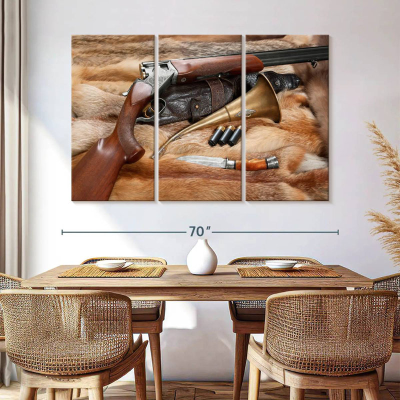 Senne Hunting Things, 36" H x 57" W