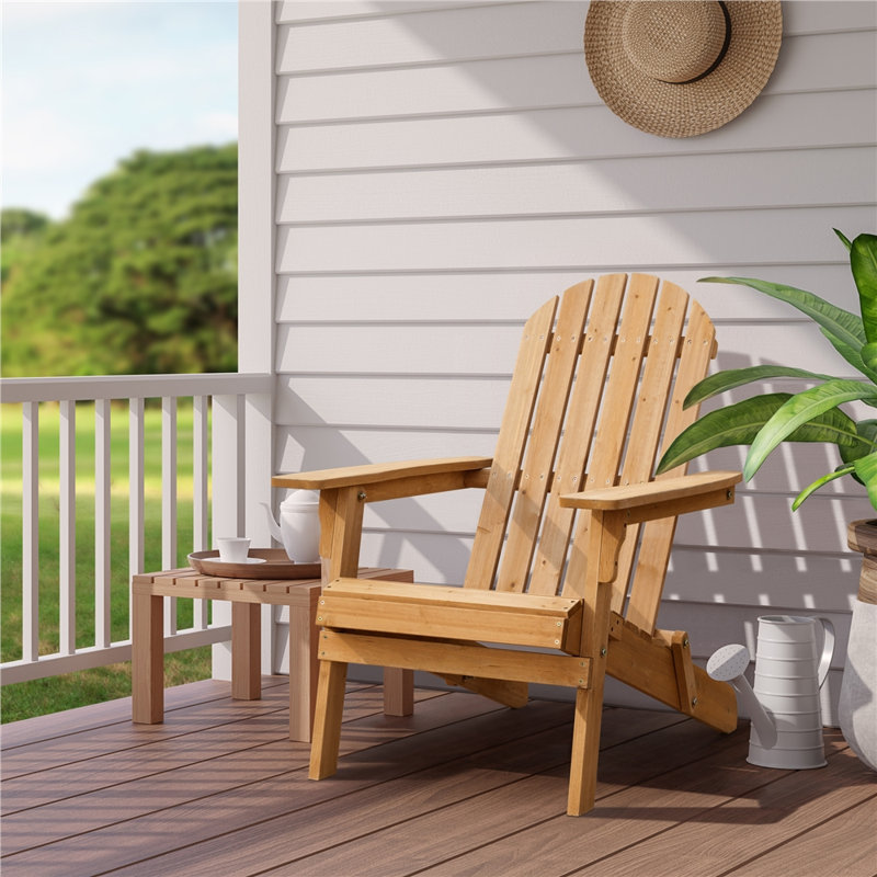Chaise Adirondack Akeley, Brun