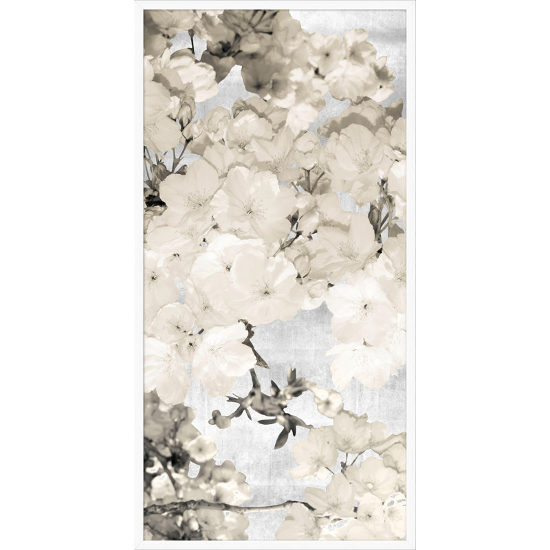 Blossom Triptych 2' Framed Graphic Art Print