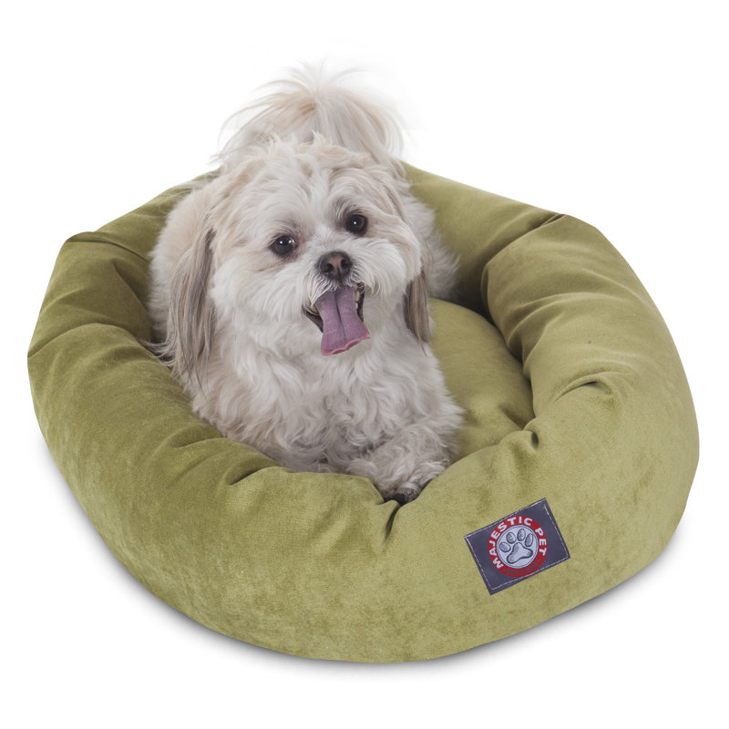 Lit ovale pour animal de compagnie, Pomme, Petit (l 18 po x P 24 po x H 7 po)