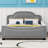 Didula Upholstered Daybed with Cloud Shaped Headboard-315458577-315458578