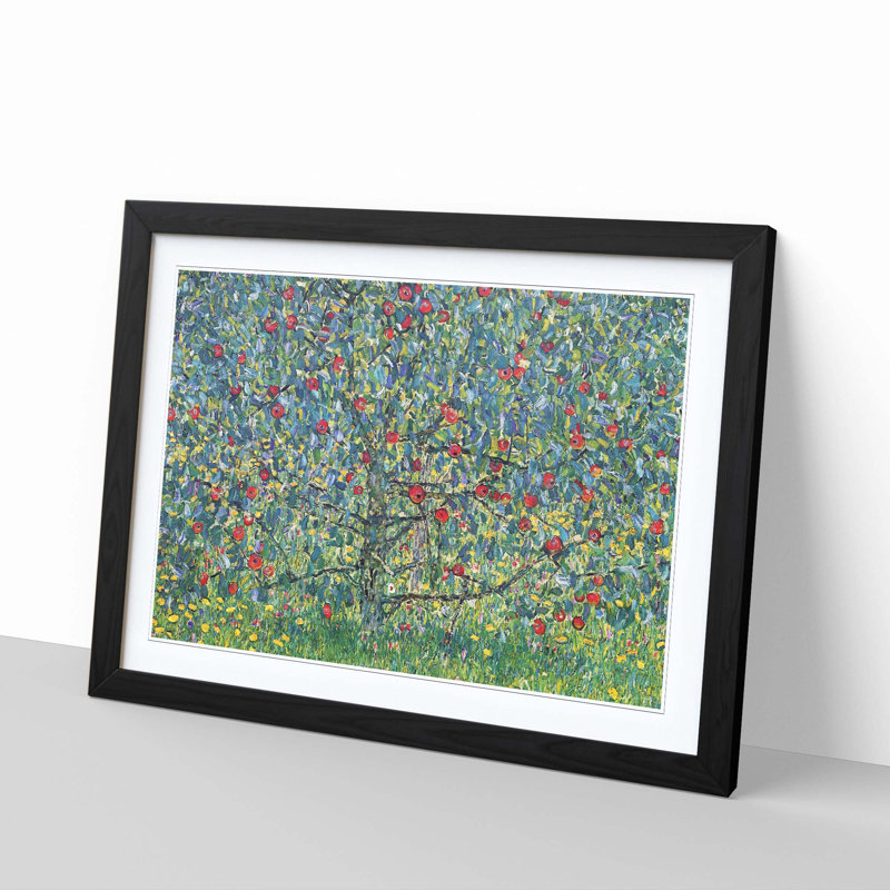 Gustav Klimt - Single Picture Frame Painting, Black