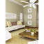 Ventilateur de plafond d'intérieur à DEL en bronze rustique blanc de 52 po Westinghouse-302970764