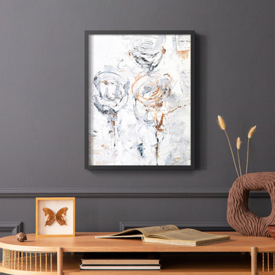 Spring Wildflowers I Framed Print - Solid Wood