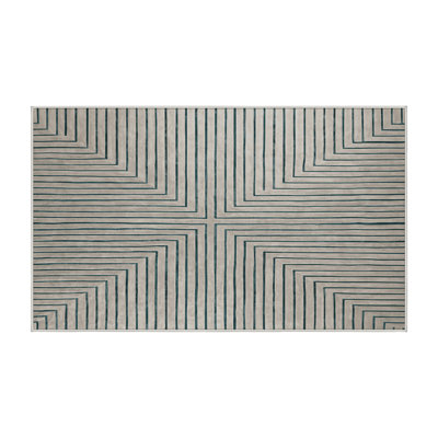 Silky Soft Plush Beige Area Rug