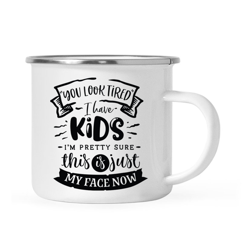 Tasse de camping «Funny Mom», Fatigué