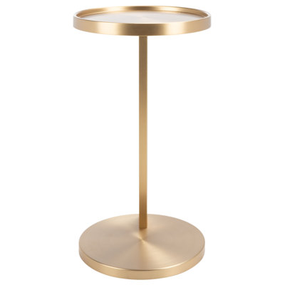 Steel Tray Top Pedestal Plant Stand
