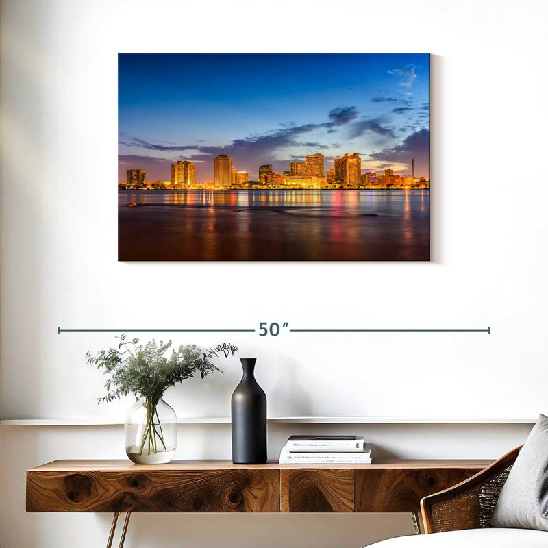 Sirci New Orleans Waterfront, H 24 po x l 36 po