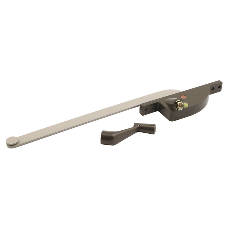Teardrop Type Right-Hand Casement Operator (Single Pack), 13.25" H x 3.79" W x 1.38" D, Bronze