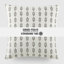 Coussin en coton Rollings