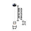 Luminaire suspendu sphère en cristal 1 lumière-47570679