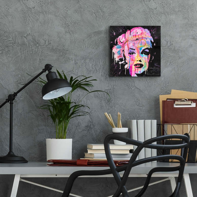 «Marilyn Monroe» par Dean Russo, H 12 po x l 12 po x P 0,13 po