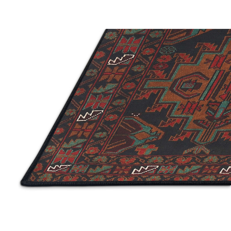 Cassulis Oriental Indoor Rug, Rectangle 2' x 3'