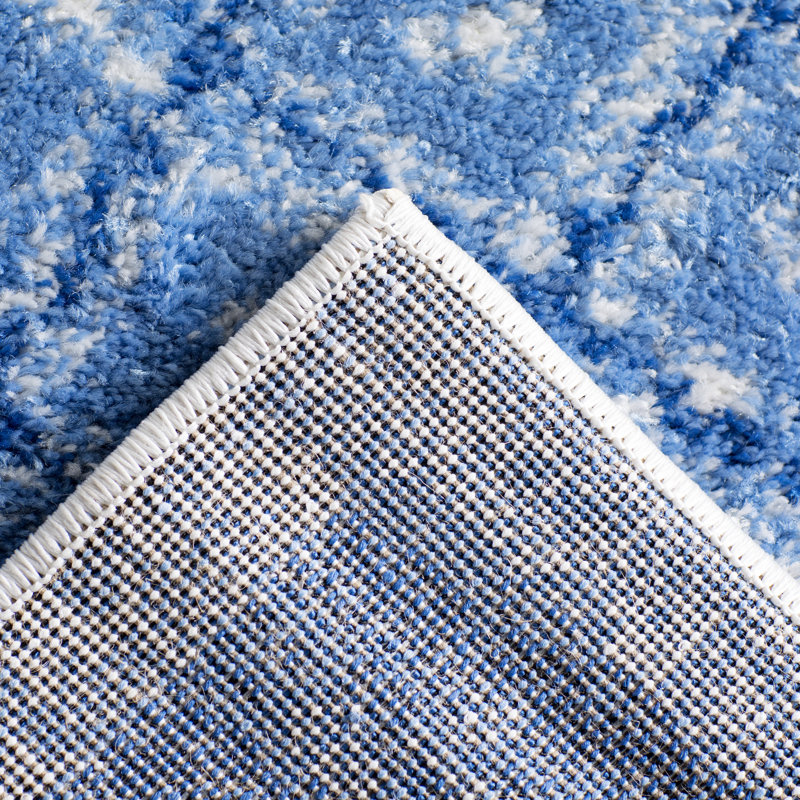 Olius Performance Geometric Rug, Round 4'