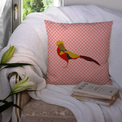 Coussin décoratif d’extérieur à vérifier faisan