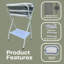 Baignoire pliable pour animaux de compagnie, station de lavage pliable pour petits et moyens chiens et chats