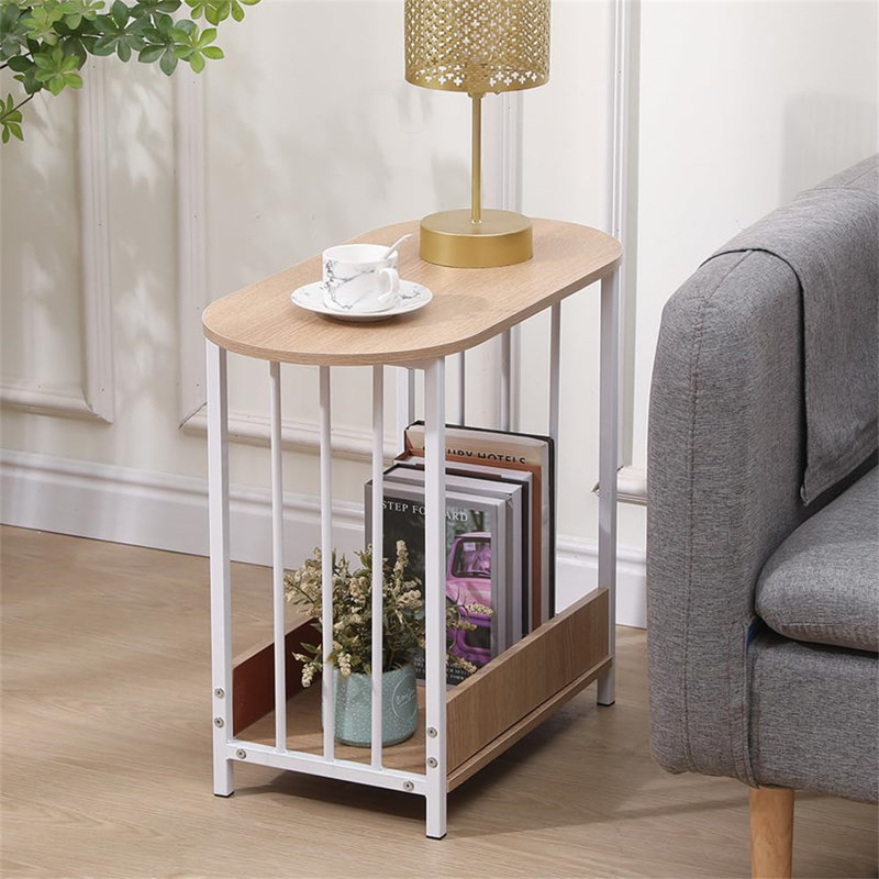 Bentor End Table, Light Yellow Wood