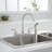 VIBRANTBATH Kitchen Faucet with Side Spray-88657438