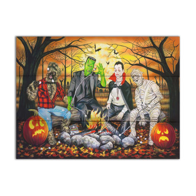 «Monster Marshmallow Roast» par Robert Andrea