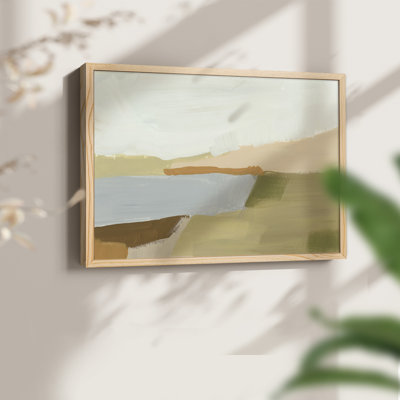 Stacked Landscape I -Framed Print - Restickable