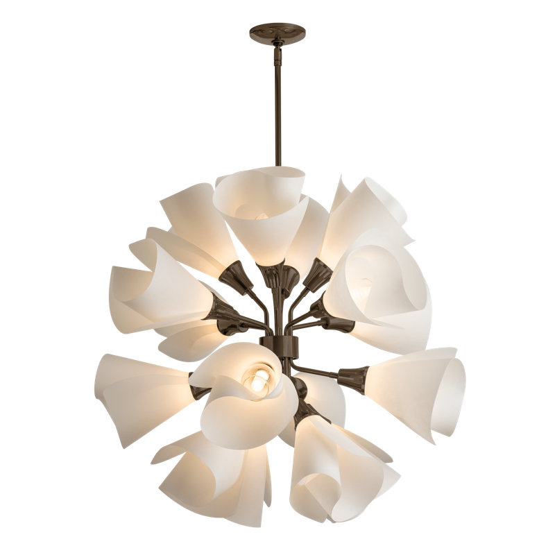 Mobius 16 - Light Sputnik Sphere Chandelier, Bronze
