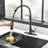 Pull Down Kitchen Faucet With Deck