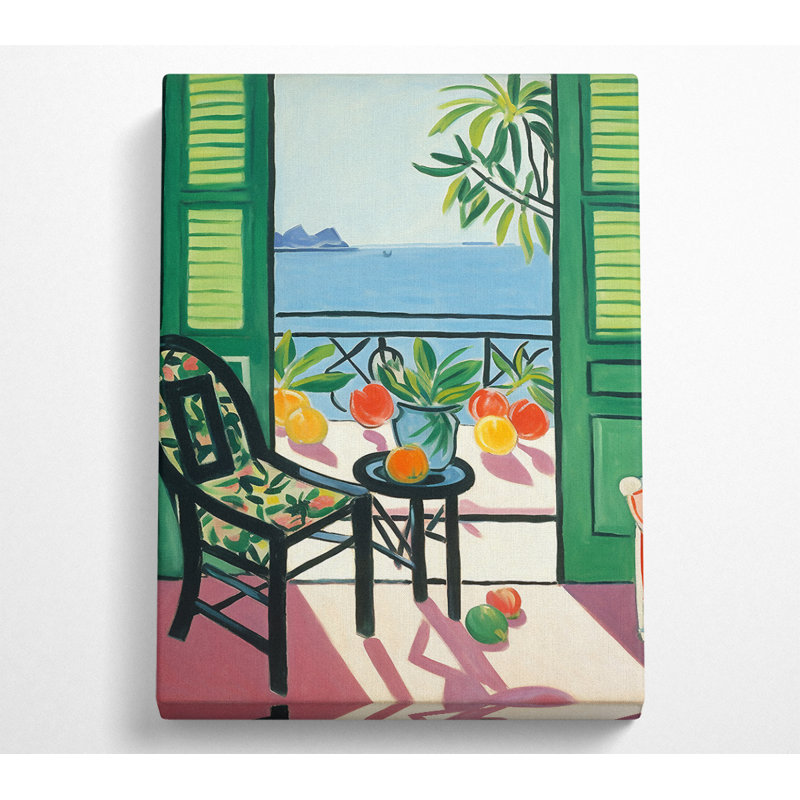 View Out To The Sea - Wrapped Canvas Print, 142.2cm H x 101.6cm W x 10cm D