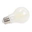 Ampoule à DEL 8 W (équivalent à 75 watts) blanc doux à filament A19 à intensité variable, base moyenne, paquet de 6
