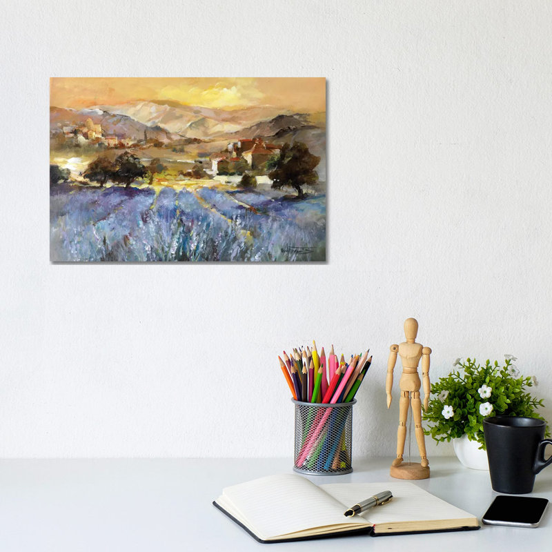 Tuscan Romance I by Willem Haenraets - Wrapped Canvas Painting, 20.32 cm H x 30.48 cm W