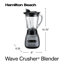 Mélangeur 40 onces Hamilton Beach® Wave Crusher® Pot