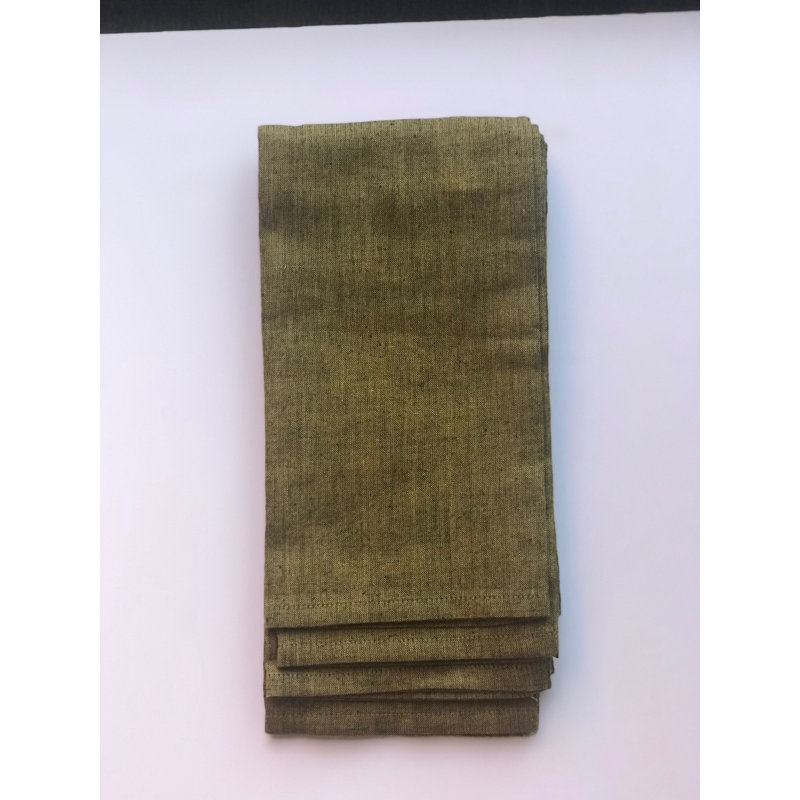 Lawton 100% Cotton Square Napkin, Brown