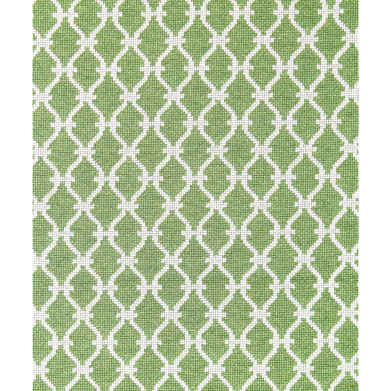 Oriana Trellis Weave Fabric, Jade