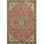 Tapis traditionnel rose en laine 3x5