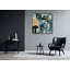 Cyber Night 1 Piece Single Picture Frame Wall Art on Canvas
