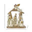 Crèche en résine 13 po avec crèche de Noël
